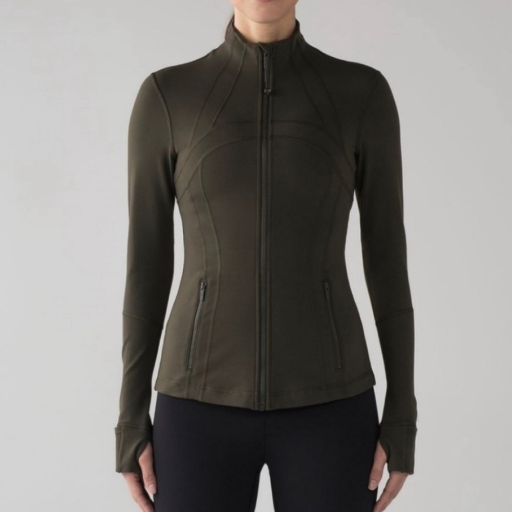 Lululemon Define Jacket Olive Green